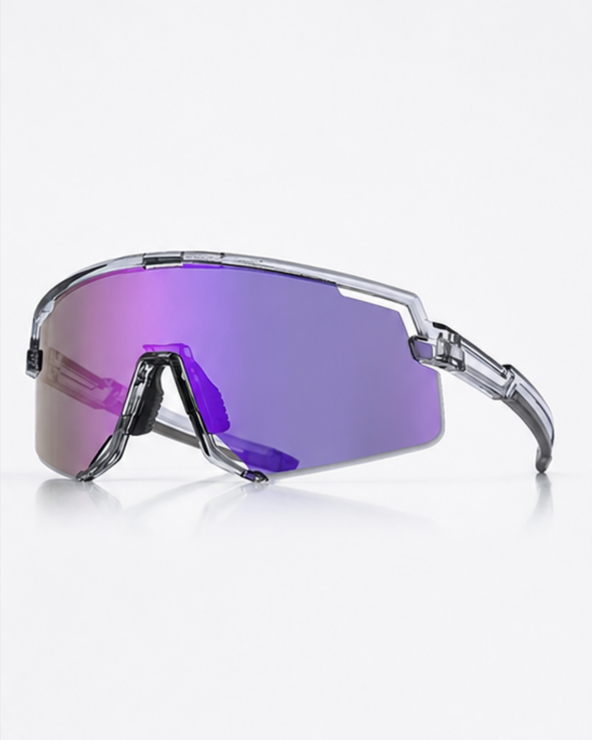 Ocean Drive Shield Sunglasses by 305 Club, one-piece shield lens running sunglasses
