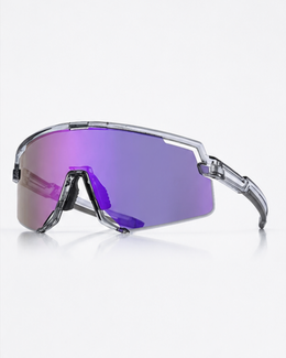 Ocean Drive Shield Sunglasses by 305 Club, one-piece shield lens running sunglasses
