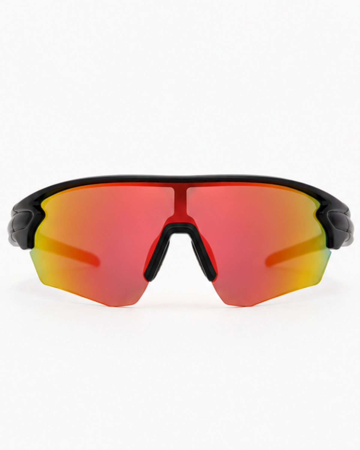 Front view of the Crandon showing the semi-rimless build with an open lower lens edge