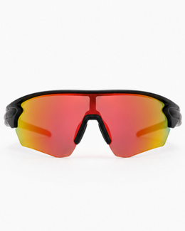 Front view of the Crandon showing the semi-rimless build with an open lower lens edge