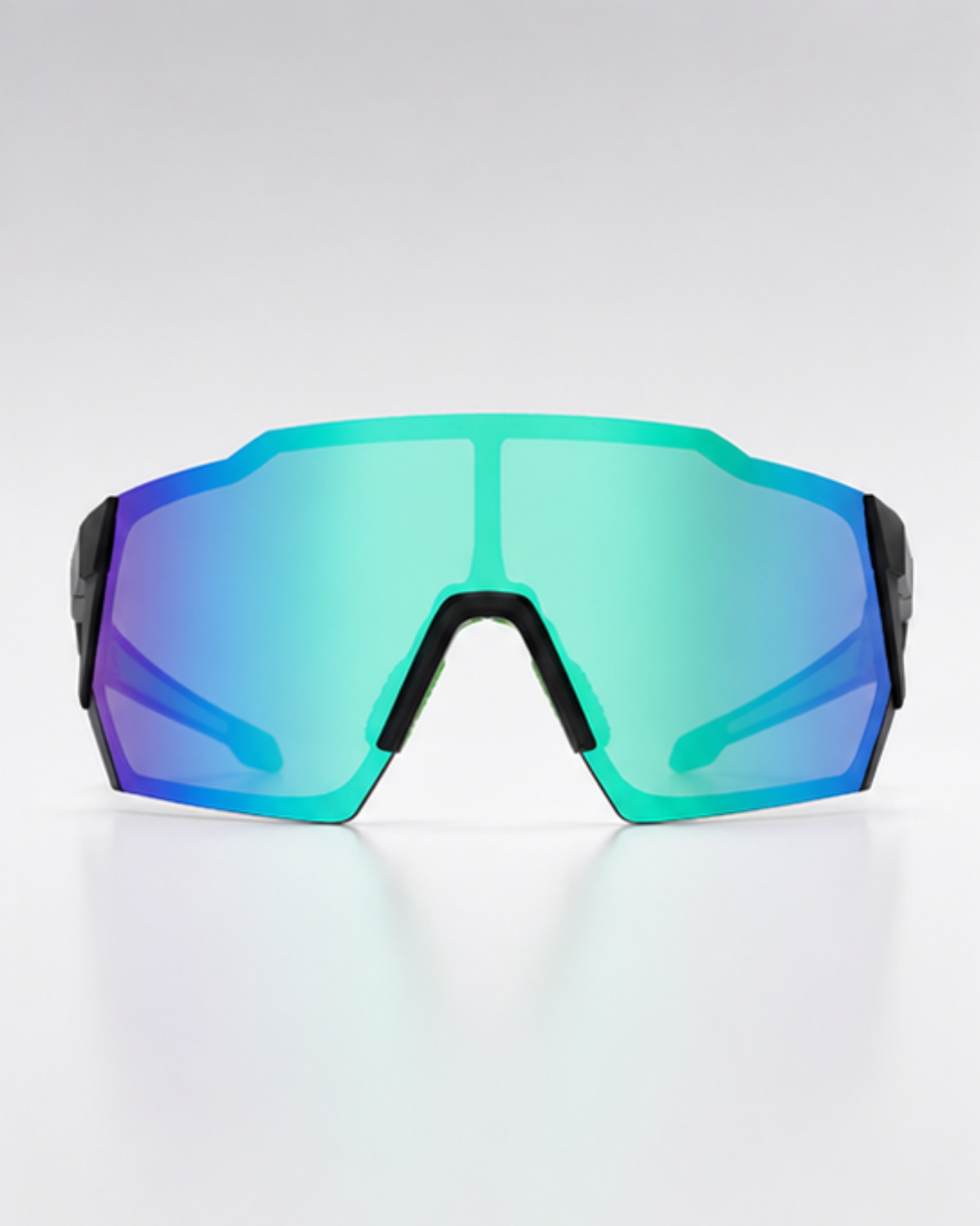 Front view of Bayside sunglasses showing the closed full-rim TR90 frame around the lens